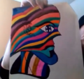 Art Chance drew for the LGBT community. You can tell it's his because it sucks