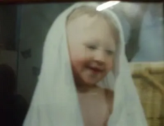 Daniel as a toddler.